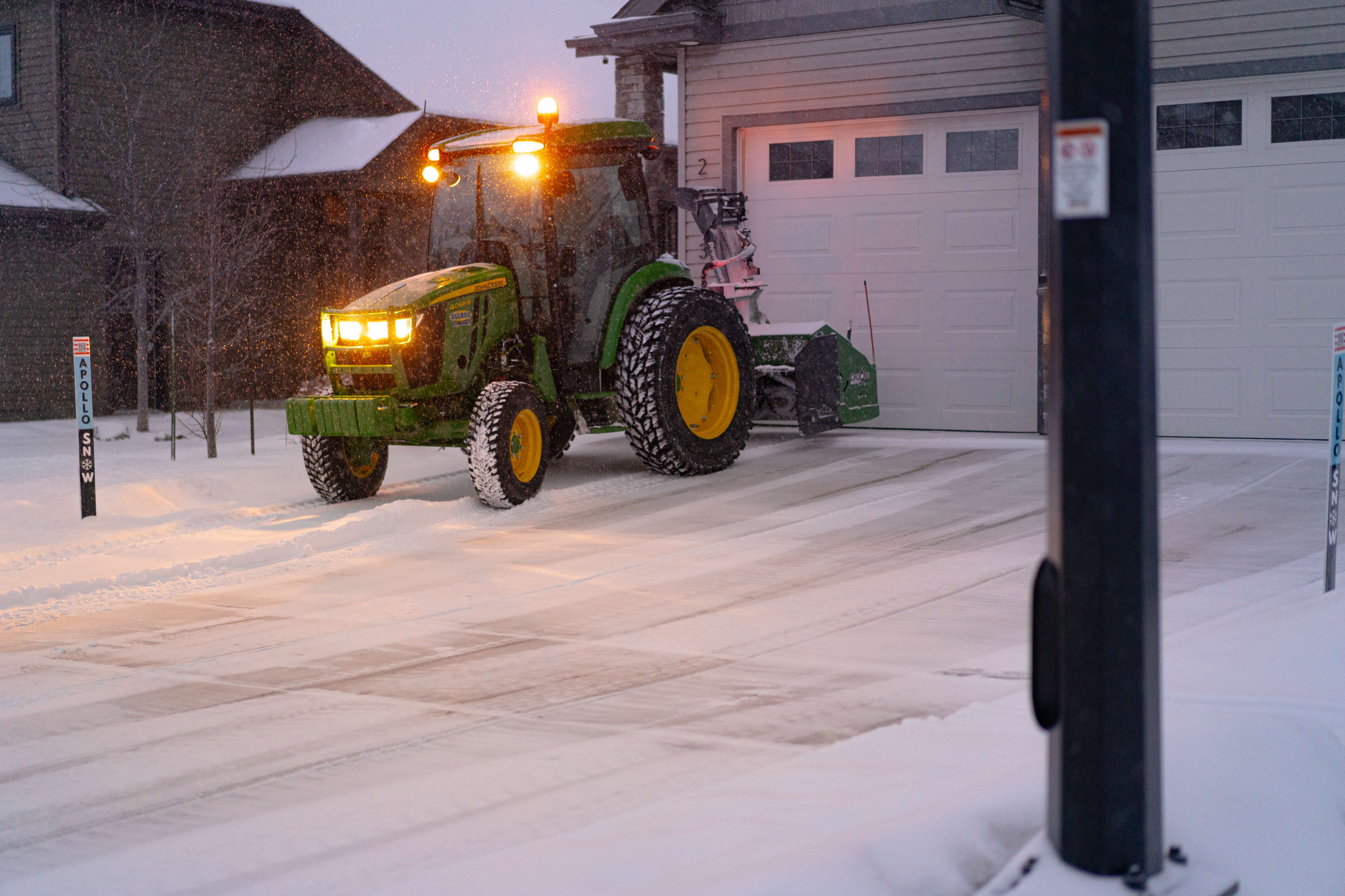 Residential Snow Blowing Lloydminster | Apollo Snow